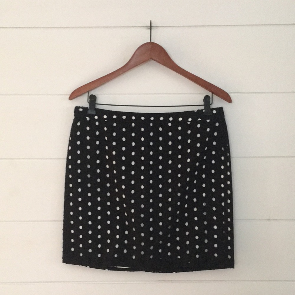 Ann Taylor Loft Polka Dot Mini